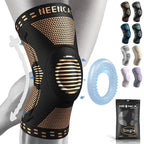 Genouillère de compression à fibres de cuivre